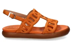 Damen Unützer Sandale VELOURS MOUSSE CUOIO