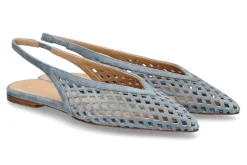 Damen Unützer Slingballerina CAMOSCIO- light blue/hellblau
