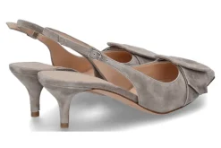 Damen Unützer Slingpumps CAMOSCIO ELEPHANTE