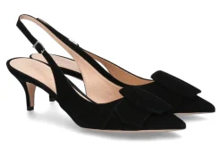 Damen Unützer Slingpumps CAMOSCIO NERO (41)