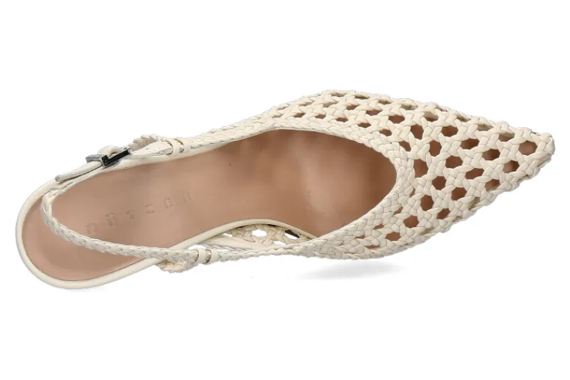 Damen Unützer Slingpumps NAPPA CHALK
