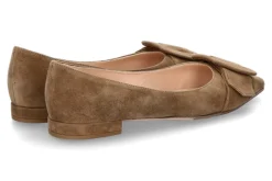Damen Unützer Slipper CAMOSCIO TAUPE