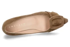 Damen Unützer Slipper CAMOSCIO TAUPE