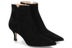 Damen Unützer Stiefelette CAMOSCIO NERO