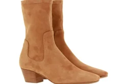 Damen Unützer Stiefelette CAMOSCIO ELASTICO BRANDY (38)