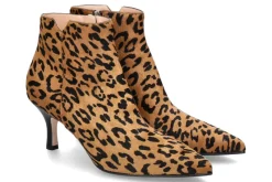 Damen Unützer Stiefelette PONY AFRICA NAPPA NERA (37½)