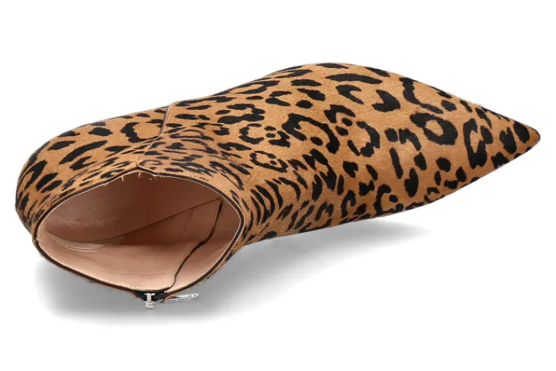 Damen Unützer Stiefelette PONY AFRICA NAPPA NERA (37½)