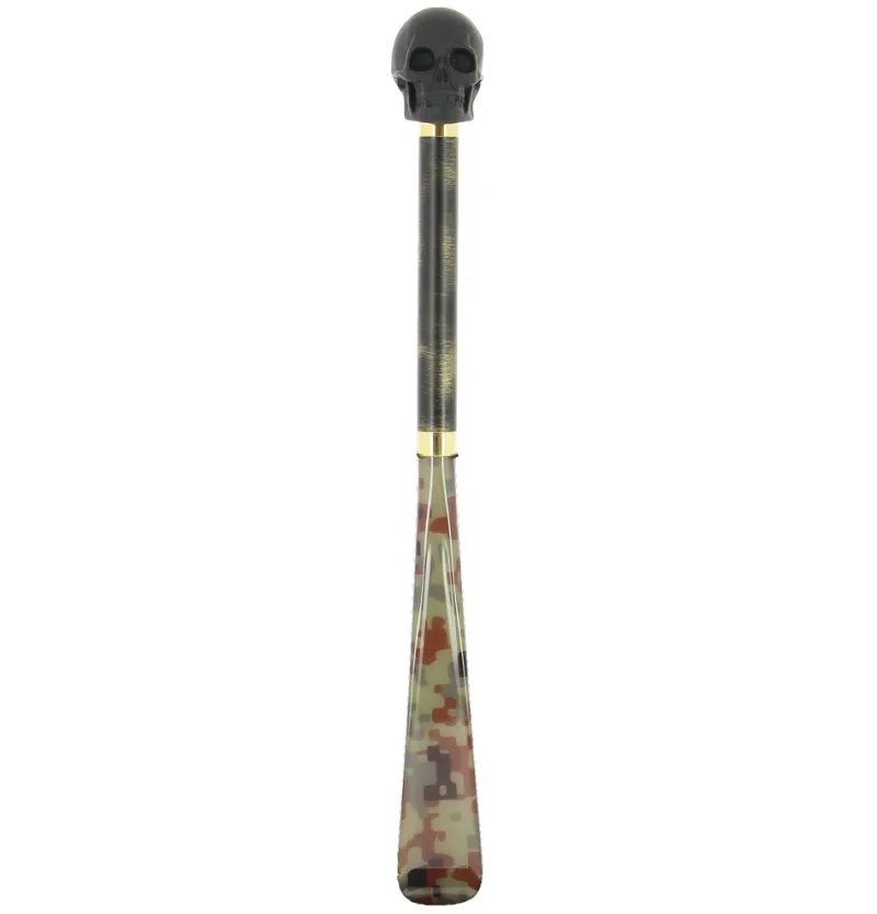 Damen Utile4 Schuhanzieher SKULL BLACK MATT