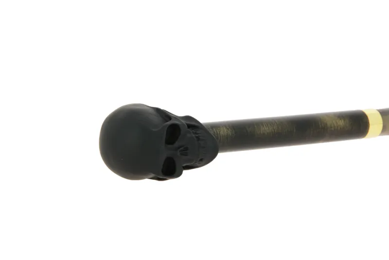 Damen Utile4 Schuhanzieher SKULL BLACK MATT