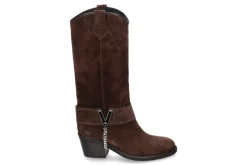 Damen Via Roma 15 Cowboy Boos 4004 PSYKE- dunkelbraun