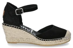 Damen Vidorreta Keilsandale  SERRAJE NEGRO CLAVEL NATURAL