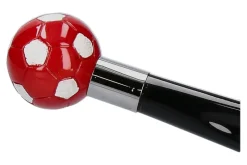 Damen Walking Sticks Schuhanzieher ROSSO BIANCO CALCIO