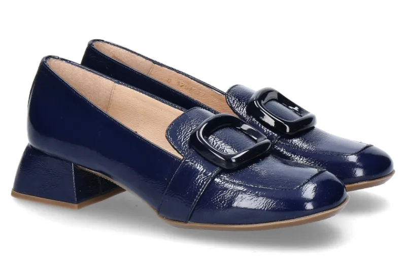 Damen Wonders Trotteur Lack baltic/dunkelblau