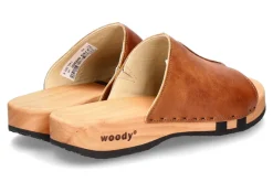 Damen woody Holzpantolette ANJA NAPPA SAFOR